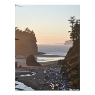 18x24 Ruby Beach on the Pacific Ocean Photo Print