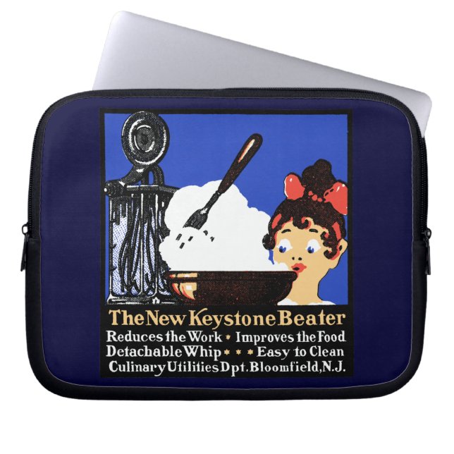 1900 Keystone Beater Laptop Sleeve (Front)