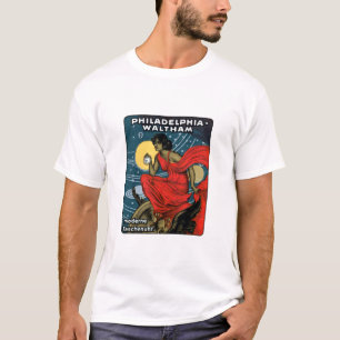 1900 Waltham Pocket Watch Poster T-Shirt