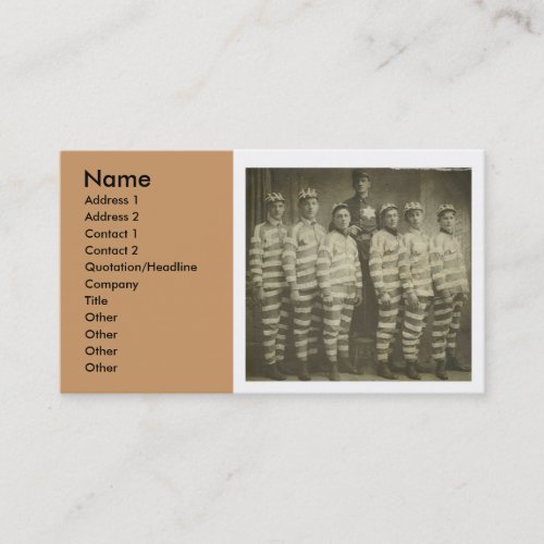 1900groupofconvicts business card