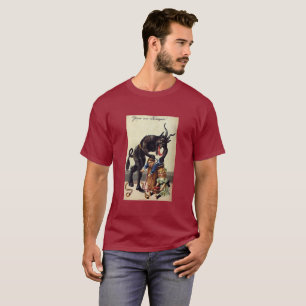1900's Gruss Vom Krampus Christmas Nightmare T-Shirt