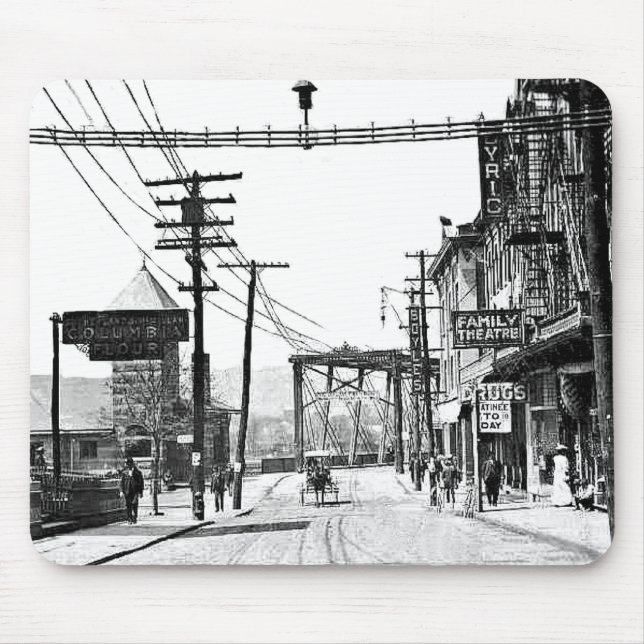 1900's Pittston Pa.ousepad Mouse Pad (Front)