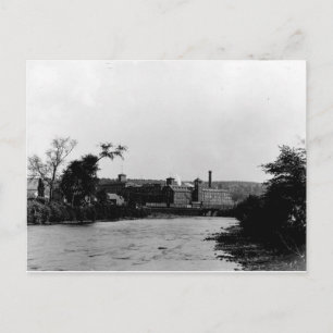 1900's Silk Mills Photo Postcard Scranton Pa.