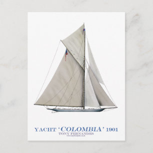 1901 Colombia Postcard