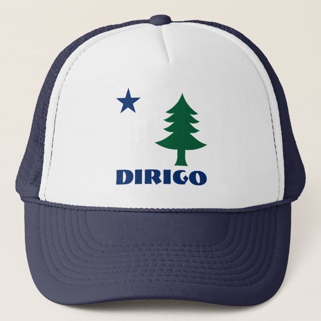 1901 Maine Flag Hat - Dirigo Edition (Front)