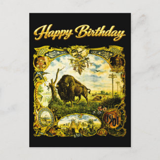 1901 Pan American Expo Buffalo NY Happy Birthday Postcard