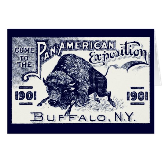 1901 Pan-American Expo Cards (Front Horizontal)