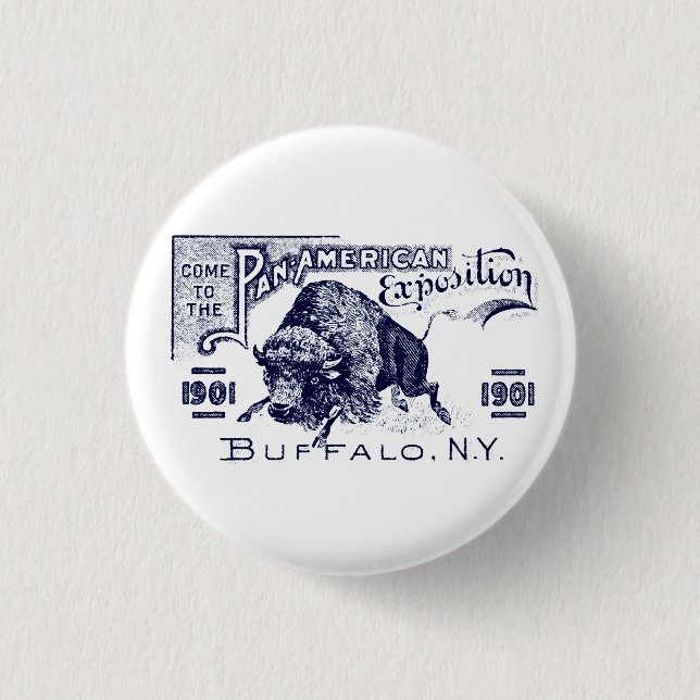1901 Pan-American Expo Pinback Button (Front)