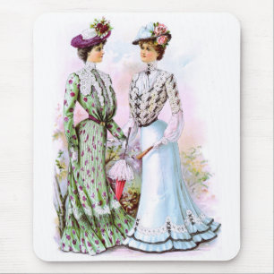 1901 Vintage Dresses Mouse Pad