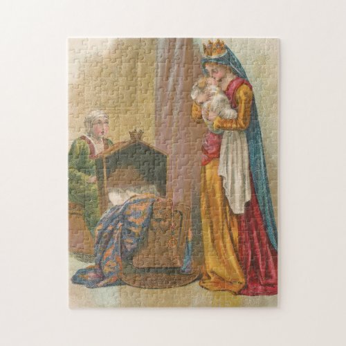 1902 The Charmed Fawn Childrens fairy tale Jigsaw Puzzle