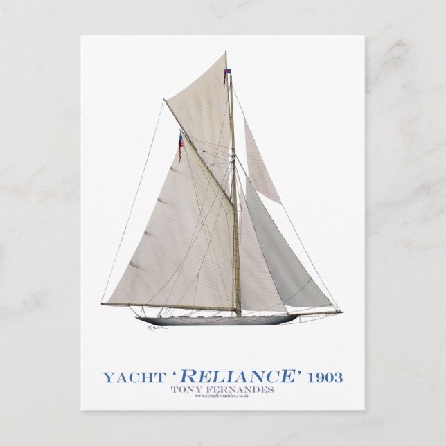 1903 Reliance Postcard (Front)