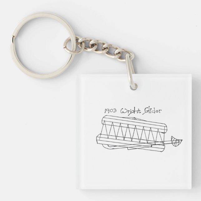 1903 Wright Glider Key Chain (Front)