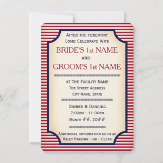 1904 Bully Pulpit (Wedding Collection) Invitation