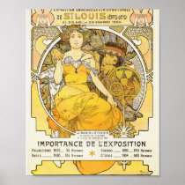 1904 World's Fair By Alphonse Mucha