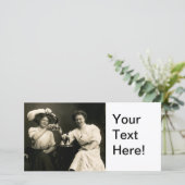 1905 Beer Drinking Girl Friends (Standing Front)