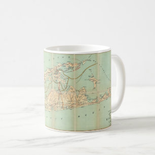 1905 Long Island Map Mug