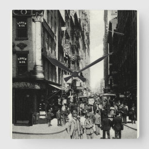 1905 Nassau Street, New York City Square Wall Clock