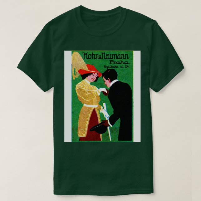 1905 Prague Fashion T-Shirt (Design Front)