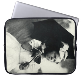 1905 Tough Little Girl Laptop Sleeve