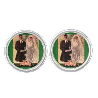 1906 Edwardian wedding Cufflinks