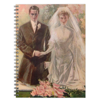 1906 Edwardian wedding Notebook