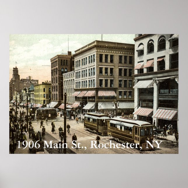 1906 Main St., Rochester, NY Poster (Front)