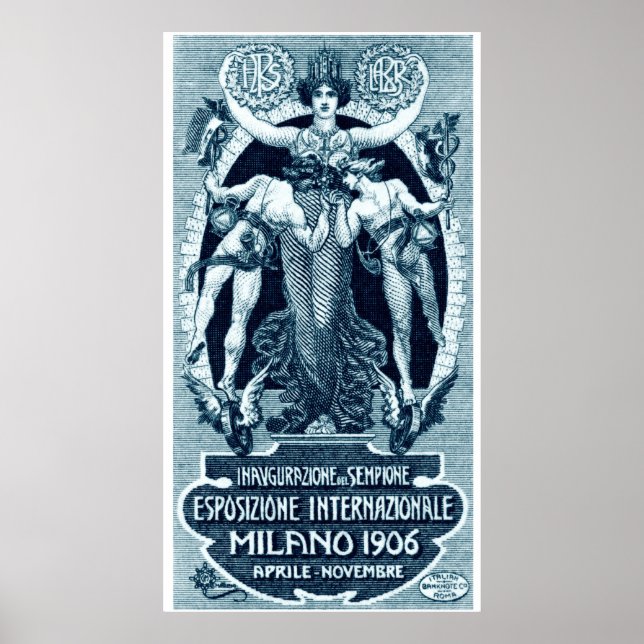 1906 Milan International Expo Poster (Front)