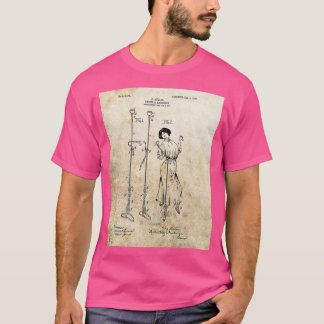 1907 Exercising Apparatus Patent T-Shirt