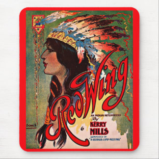 1907 Redwing sheet music cover Mouse Pad