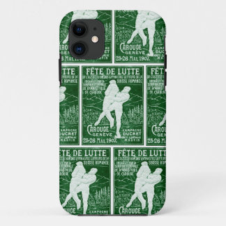 1907 Swiss Wrestling iPhone 11 Case