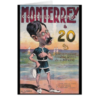 1907 Vintage Monetrrey Cigar Advertisement Cards