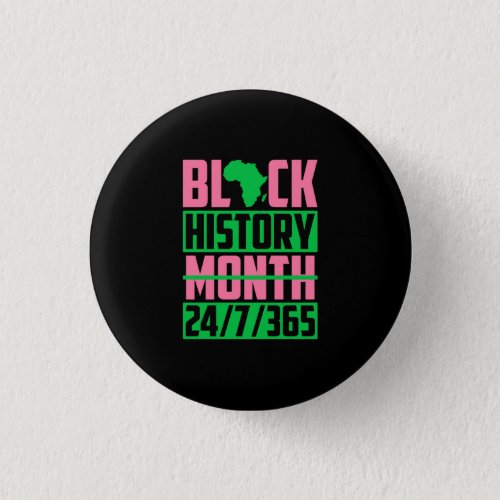 1908 AKA Black History Month Button