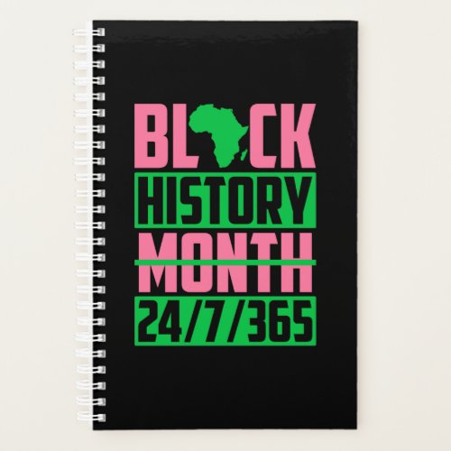 1908 AKA Black History Month Planner