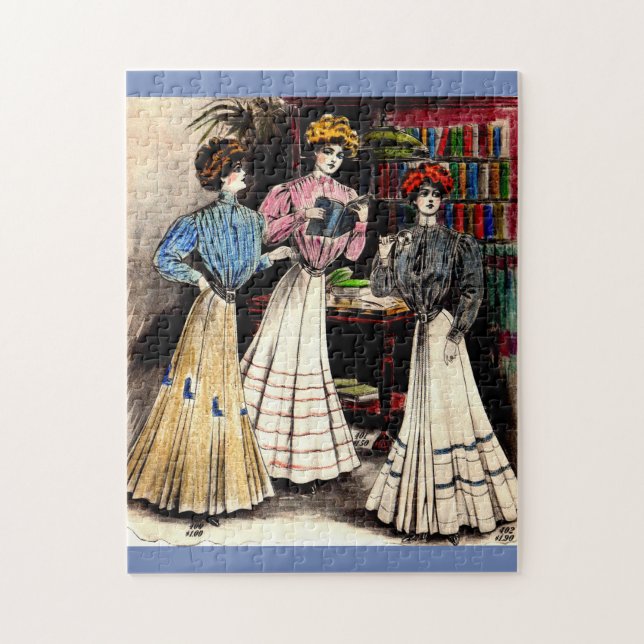 1908 Gimbels dresses no. 1 Jigsaw Puzzle (Vertical)