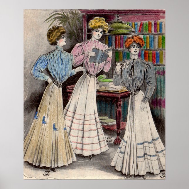 1908 Gimbels dresses no. 1 Poster (Front)