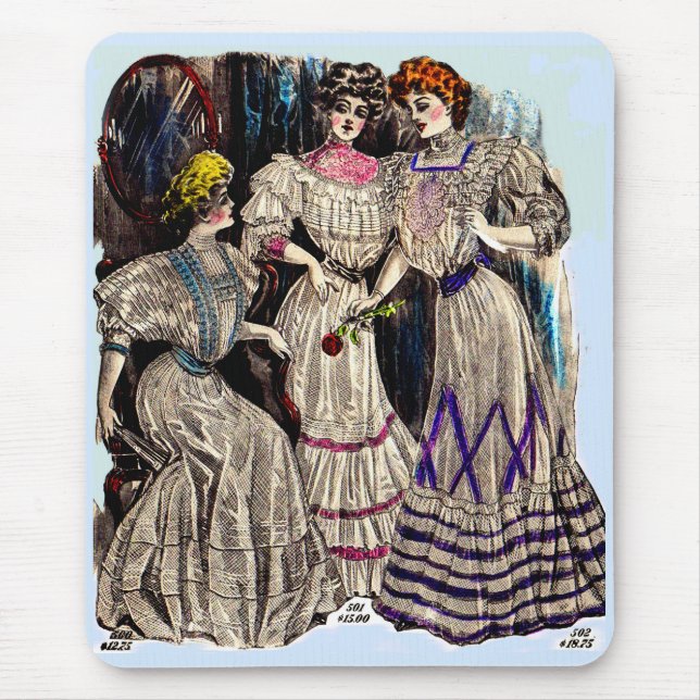 1908 Gimbels dresses no. 2 Mouse Pad (Front)
