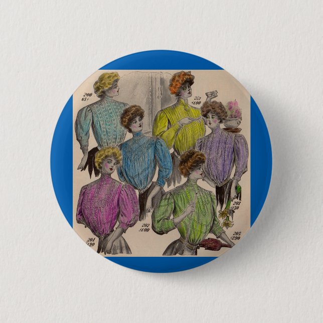 1908 Gimbels ladies blouses waists no. 1 Button (Front)