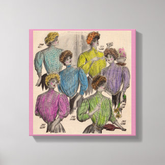 1908 Gimbels ladies blouses waists no. 1 Canvas Print