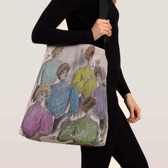 1908 Gimbels ladies blouses waists no. 1 Crossbody Bag (Close Up)
