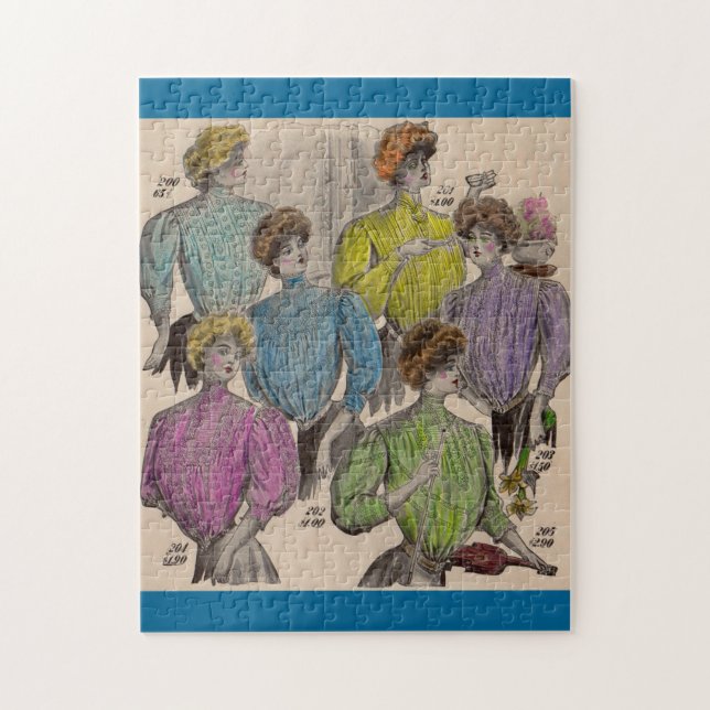 1908 Gimbels ladies blouses waists no. 1 Jigsaw Puzzle (Vertical)