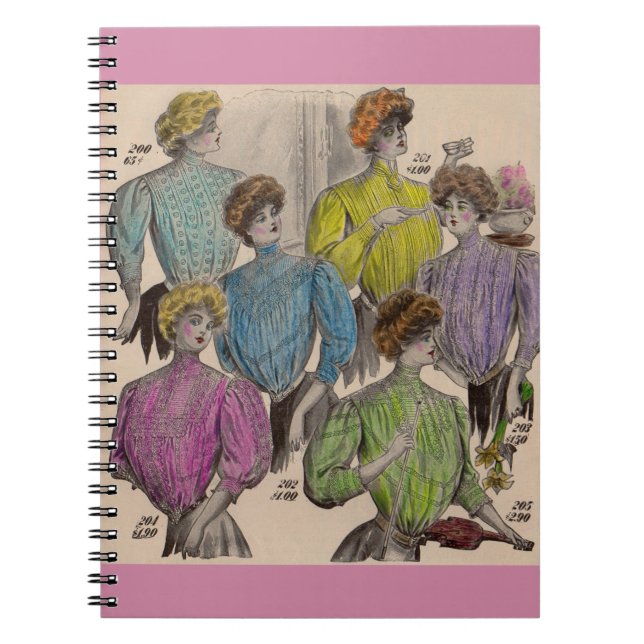 1908 Gimbels ladies blouses waists no. 1 Notebook (Front)