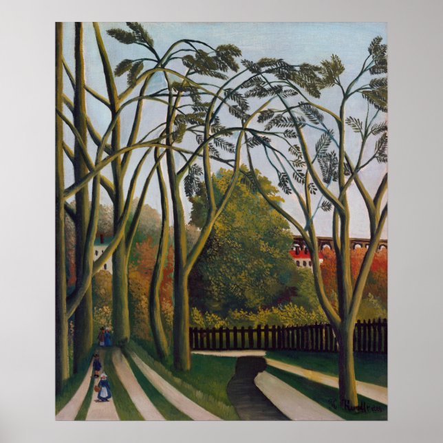 1908  Henri Rousseau Painting Poster (Front)
