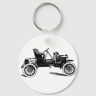 1909 Maxwell auto illustration Keychain