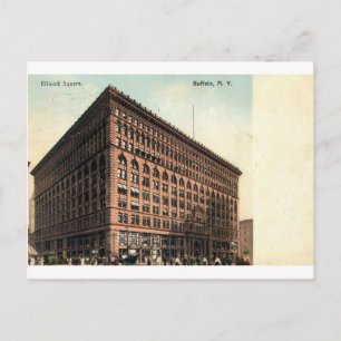 1909 Vintage Ellicott Square, Buffalo, NY Postcard