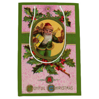 1910 A Joyful Christmas Medium Gift Bag
