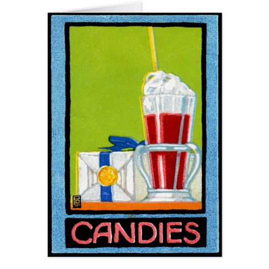 1910 Candies Cards (Front)