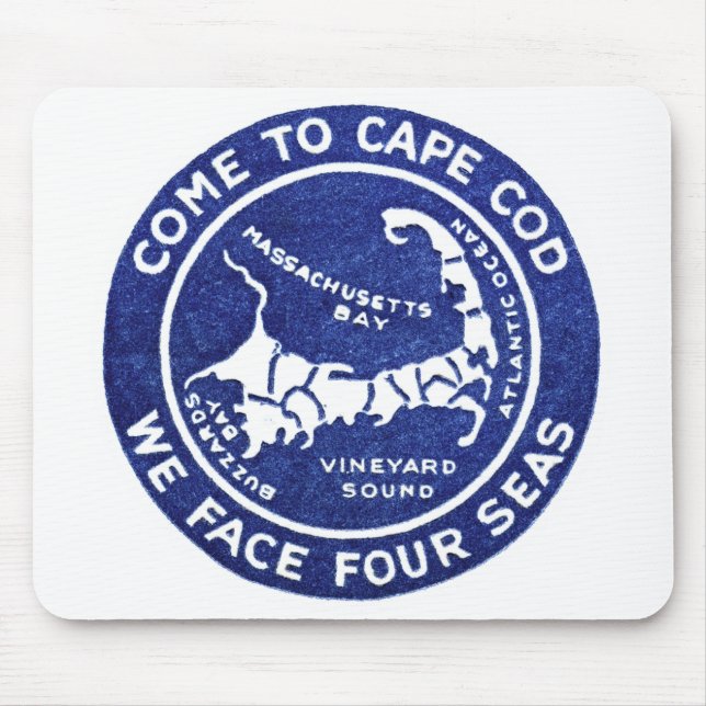 1910 Cape Cod Mouse Pad (Front)