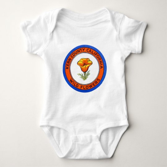 1910 Kern County California Baby Bodysuit