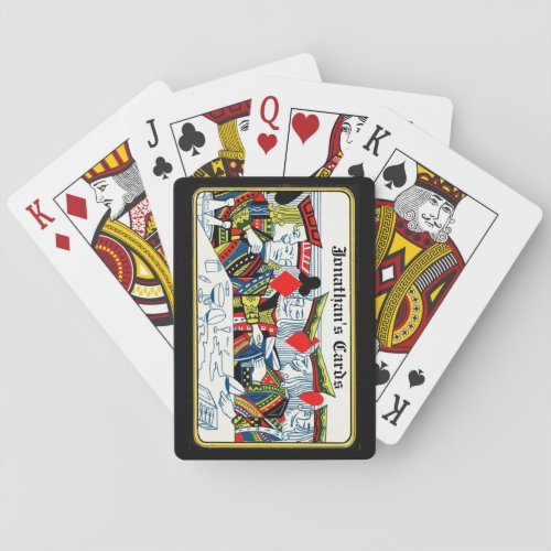 1910 Kings poker personal Bicycle Playing Cards