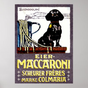 1910 Maccaroni Poster